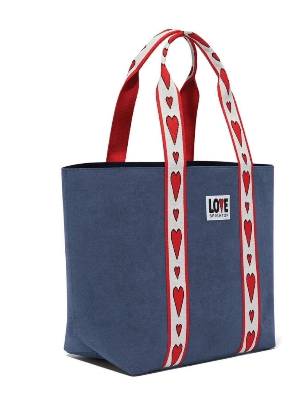 Brighton Velveteen Love Tote - Picture 2 of 6
